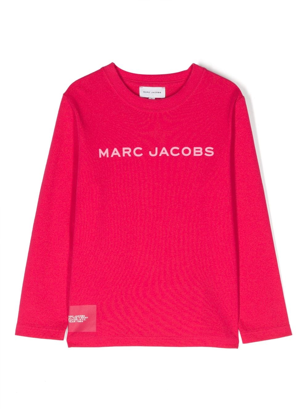 Marc Jacobs Kids logo-print long-sleeve T-shirt - Pink von Marc Jacobs Kids