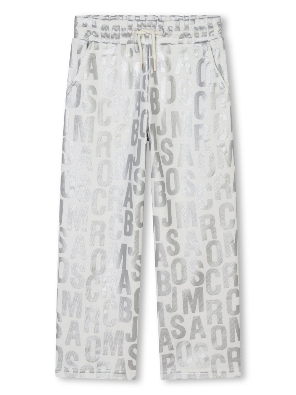 Marc Jacobs Kids logo-print straight-leg track pants - Neutrals von Marc Jacobs Kids