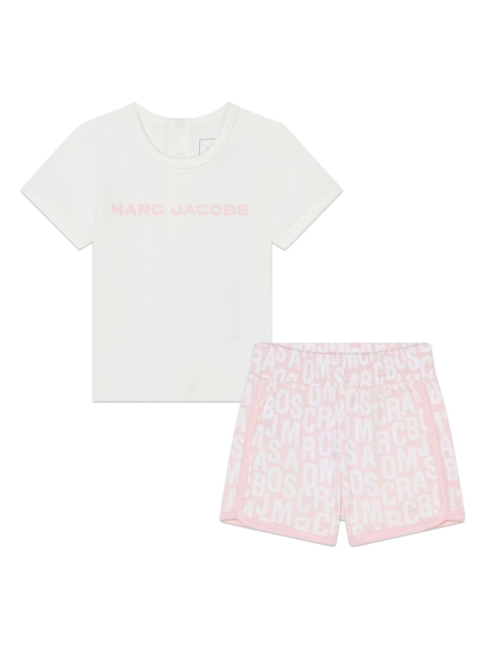 Marc Jacobs Kids logo-print tracksuit set - Pink von Marc Jacobs Kids