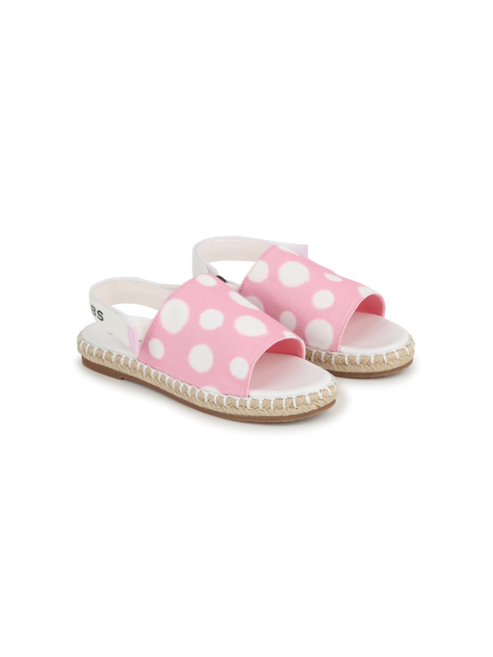 Marc Jacobs Kids polka-dot canvas sandals - Pink von Marc Jacobs Kids