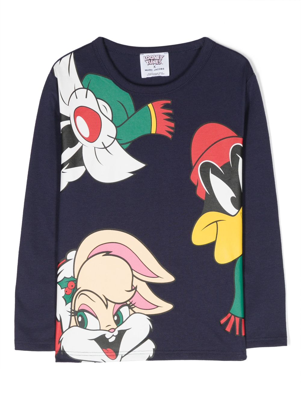 Marc Jacobs Kids x Looney Tunes long-sleeve T-shirt - Blue von Marc Jacobs Kids