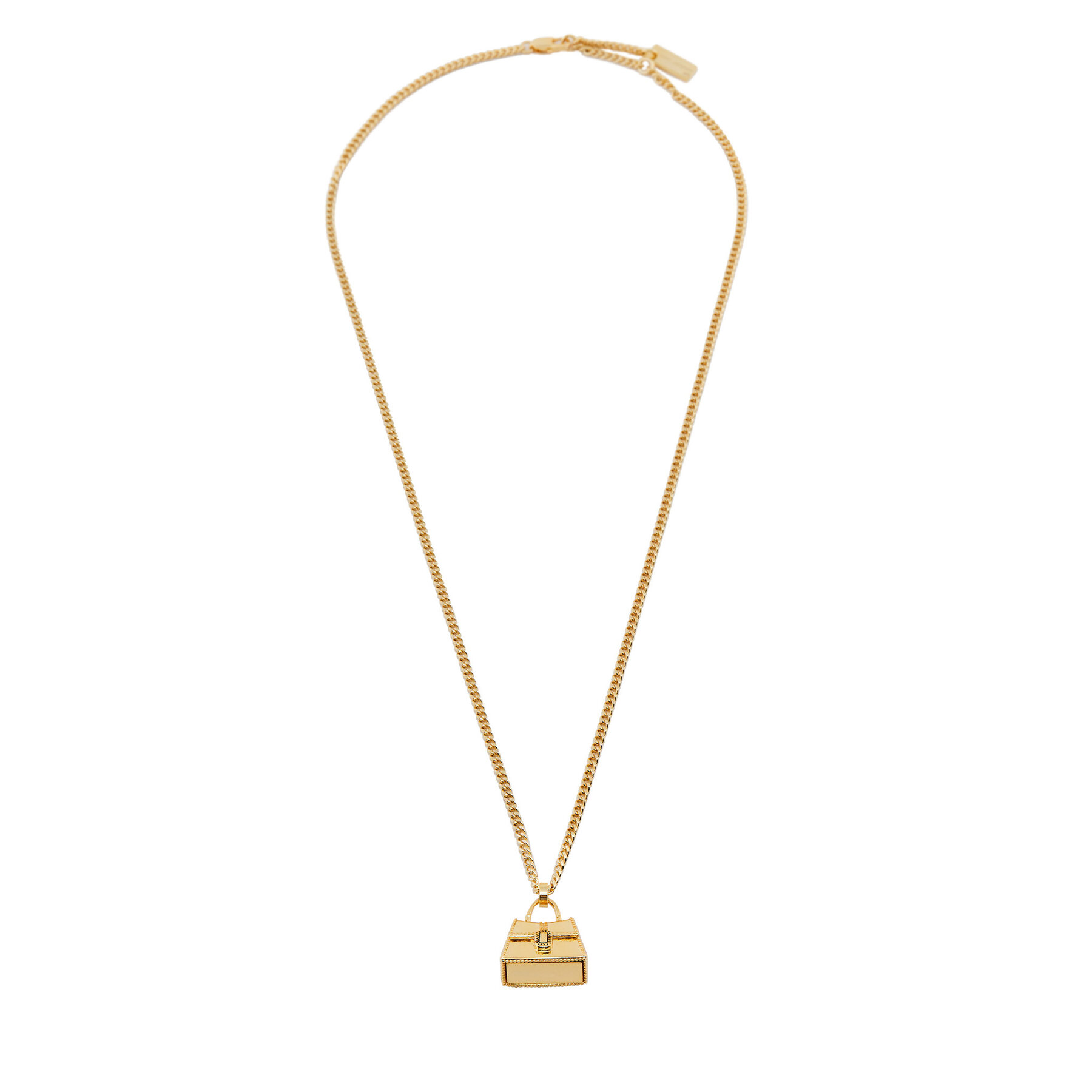 Halskette Marc Jacobs The St. Marc Cuban-Link Chain Necklace 2F3JNC001J37 Goldfarben von Marc Jacobs