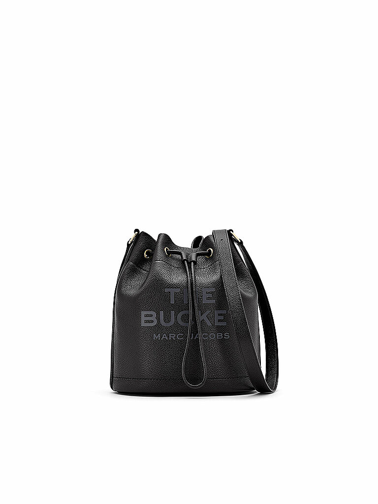 MARC JACOBS Ledertasche - Bucket Bag THE SHOULDER BUCKET schwarz von Marc Jacobs