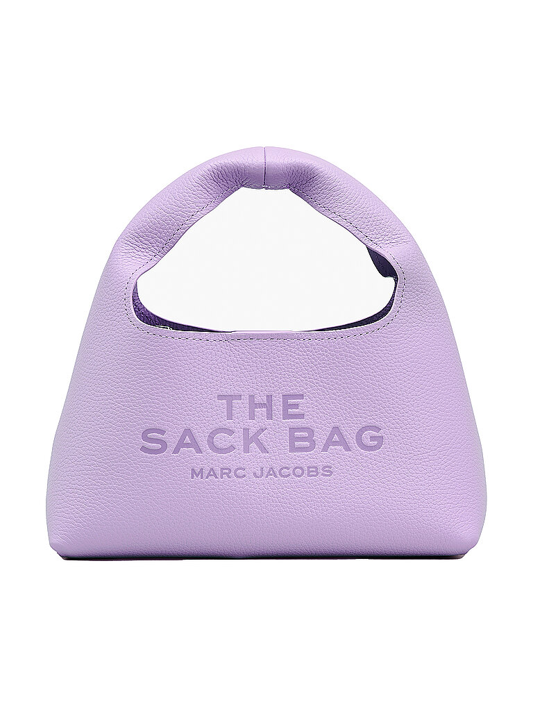 MARC JACOBS Ledertasche - Henkeltasche THE MINI SACK  lila von Marc Jacobs