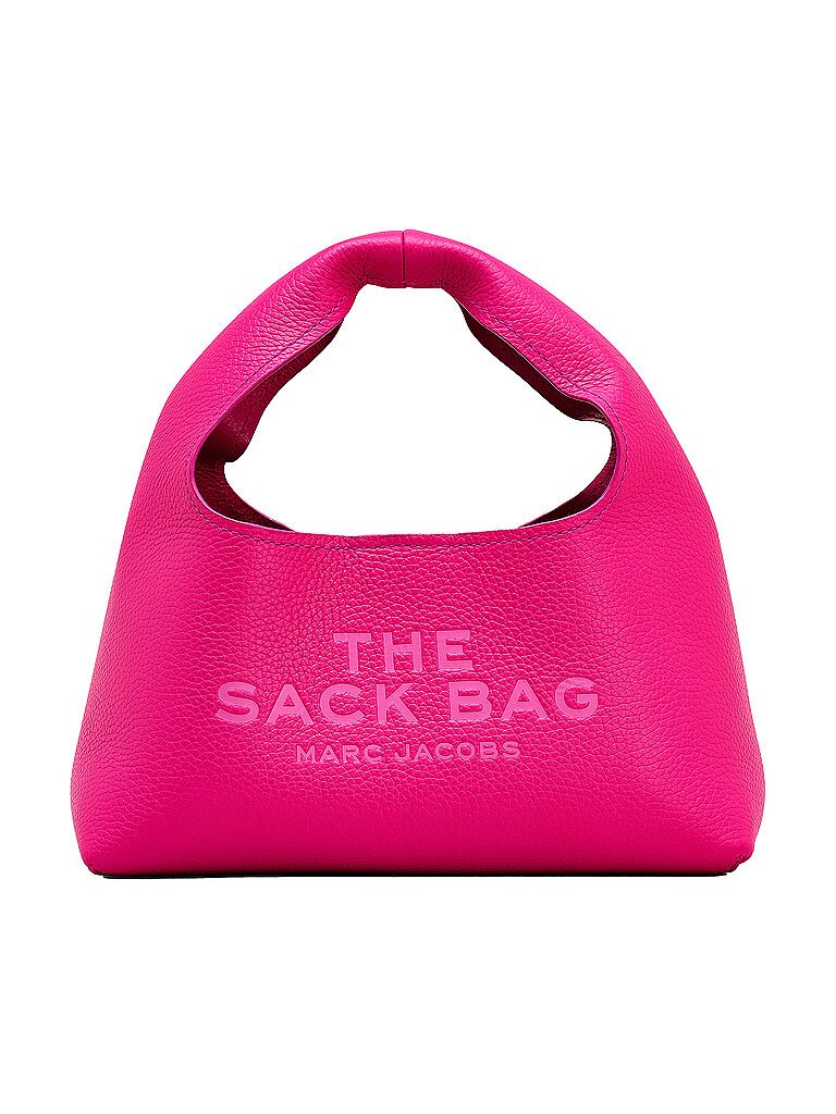 MARC JACOBS Ledertasche - Henkeltasche THE MINI SACK  pink von Marc Jacobs