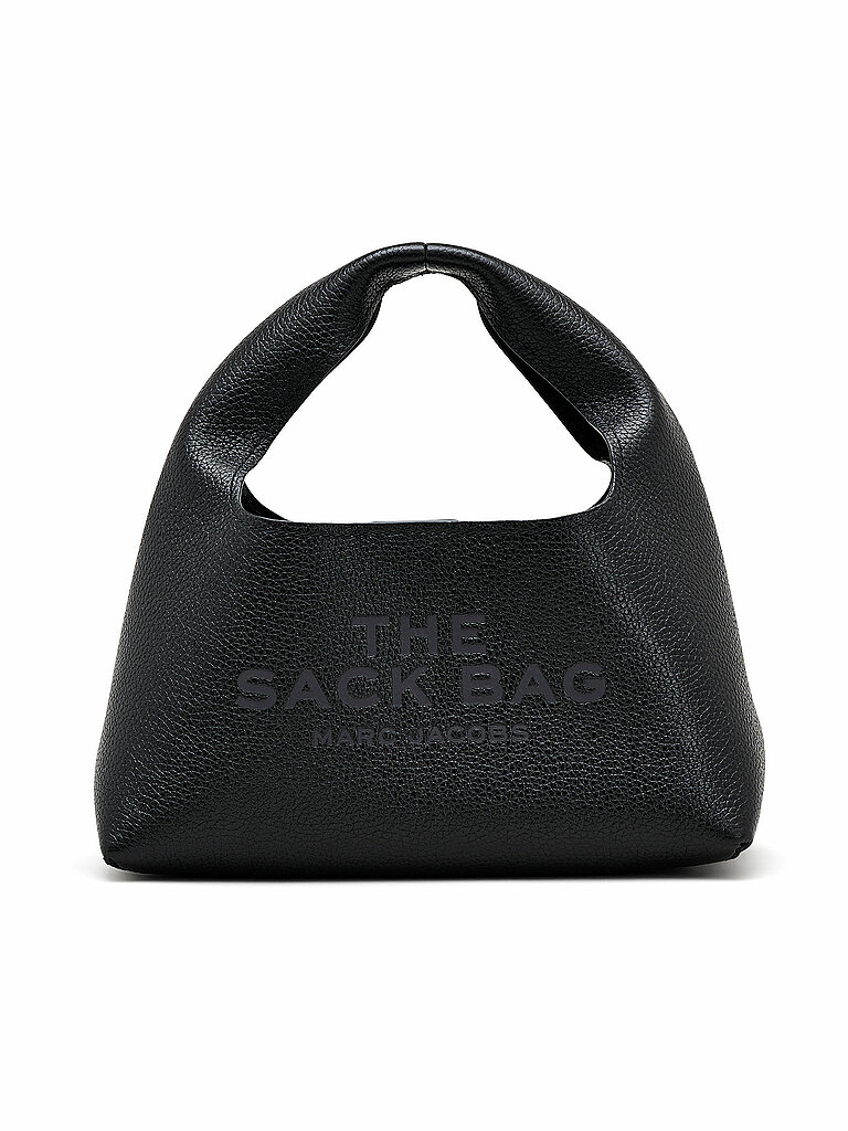 MARC JACOBS Ledertasche - Henkeltasche THE MINI SACK  schwarz von Marc Jacobs