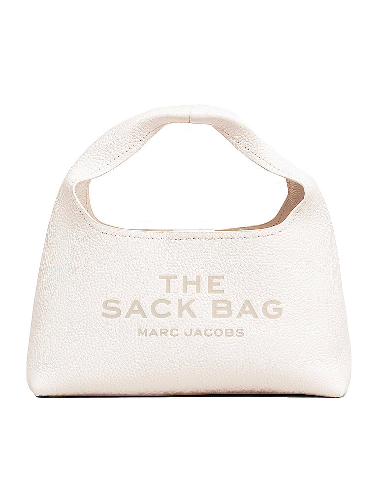 MARC JACOBS Ledertasche - Henkeltasche THE MINI SACK  weiss von Marc Jacobs