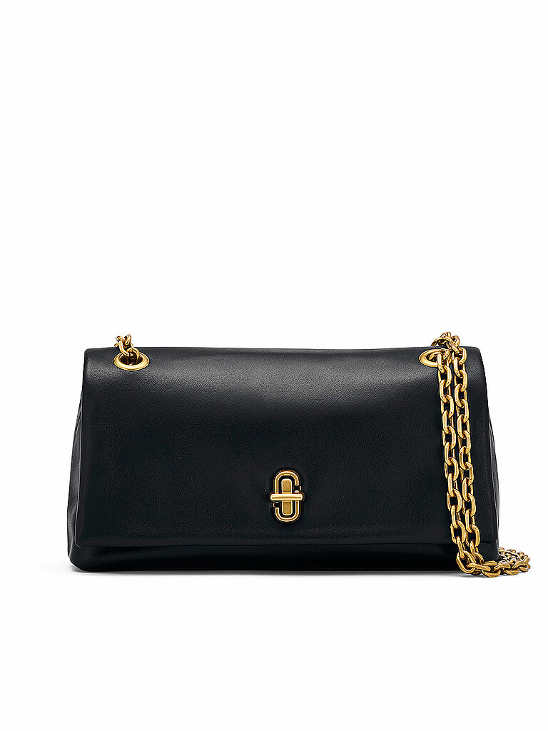 MARC JACOBS Ledertasche - Mini Bag THE DUAL CHAIN WALLET schwarz von Marc Jacobs