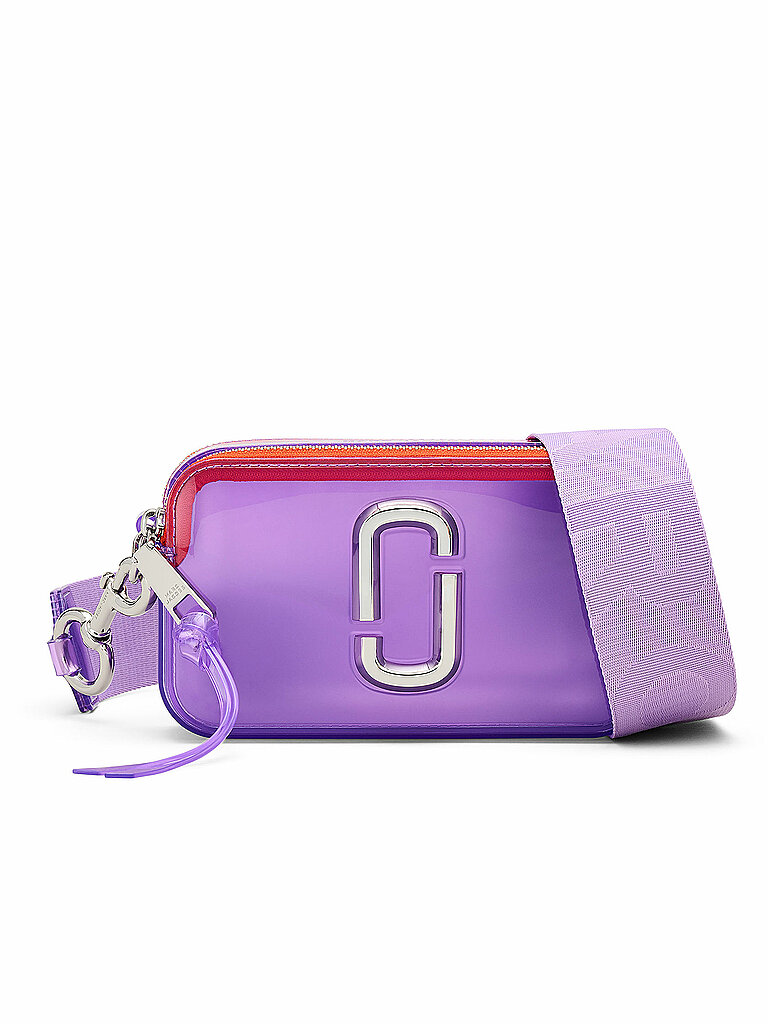 MARC JACOBS Ledertasche - Mini Bag THE SNAPSHOT  lila von Marc Jacobs