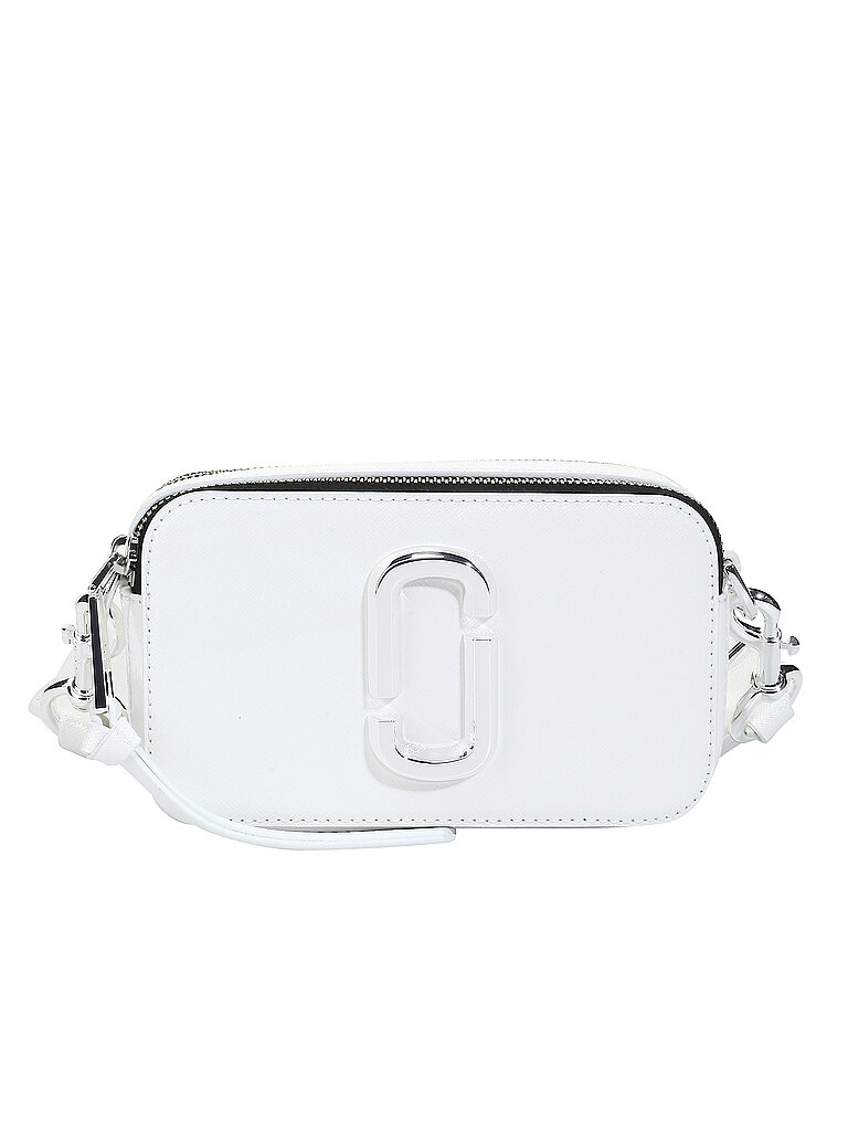 MARC JACOBS Ledertasche - Minibag THE SNAPSHOT weiss von Marc Jacobs