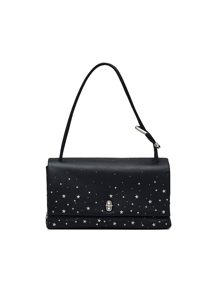 MARC JACOBS Ledertasche - Schultertasche THE LARGE DUAL BAG STARS schwarz von Marc Jacobs