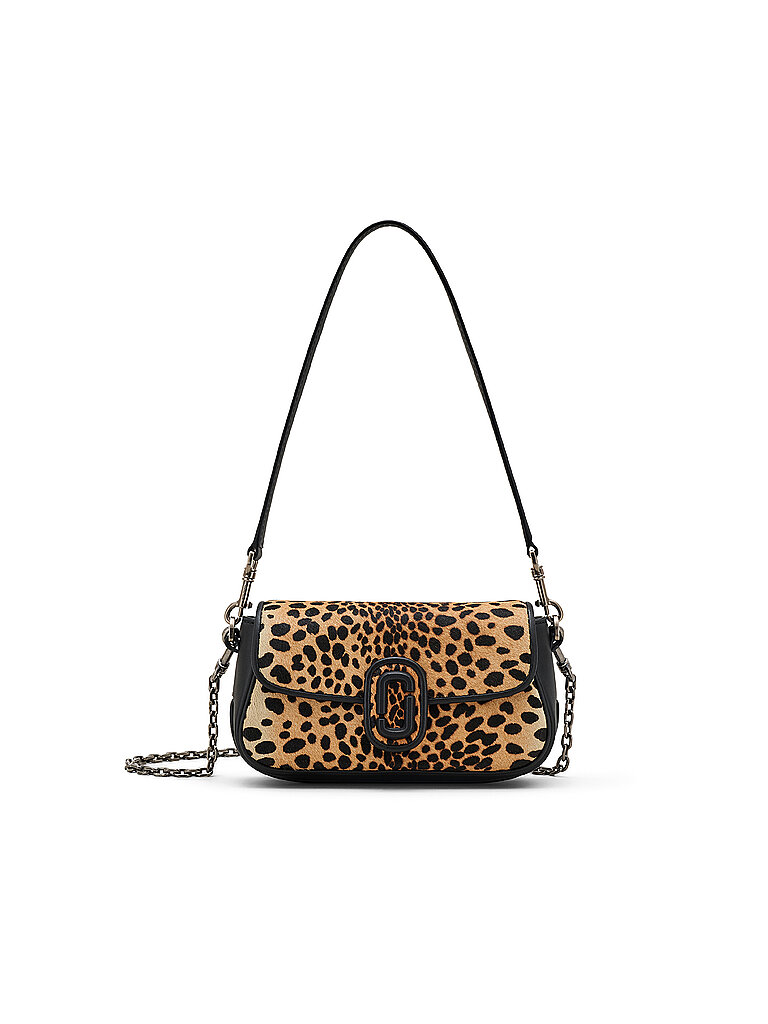 MARC JACOBS Ledertasche - Schultertasche THE SHOULDER BAG LEO schwarz von Marc Jacobs