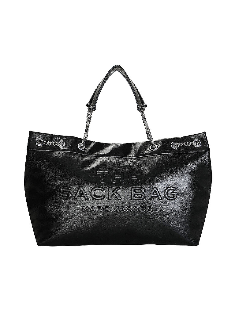 MARC JACOBS Ledertasche - Shopper THE LARGE CHAIN SACK schwarz von Marc Jacobs