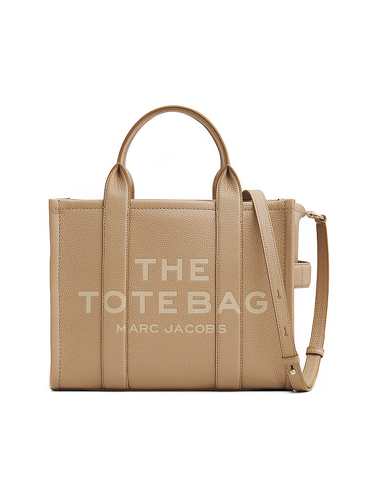 MARC JACOBS Ledertasche - Tote Bag THE MEDIUM TOTE LEATHER camel von Marc Jacobs