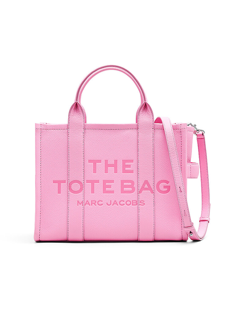 MARC JACOBS Ledertasche - Tote Bag THE MEDIUM TOTE LEATHER rosa von Marc Jacobs