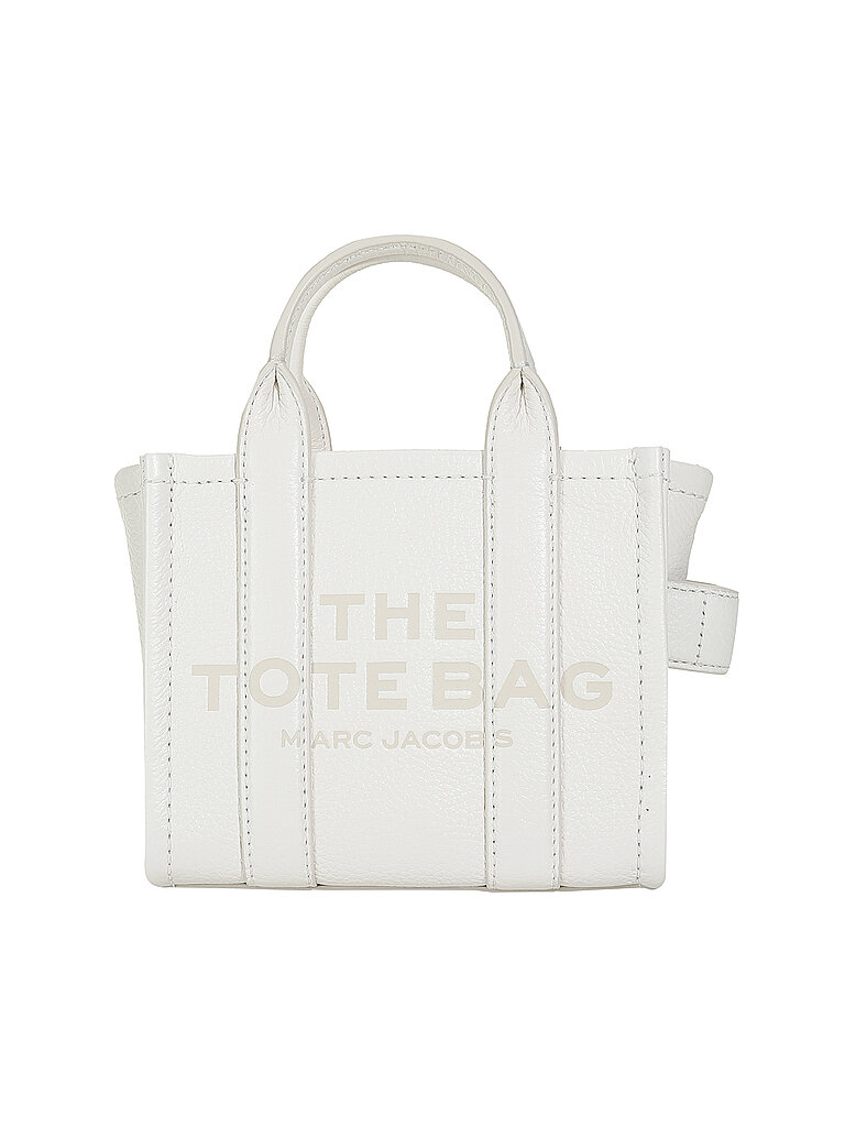 MARC JACOBS Ledertasche - Tote Bag THE MINI TOTE weiss von Marc Jacobs