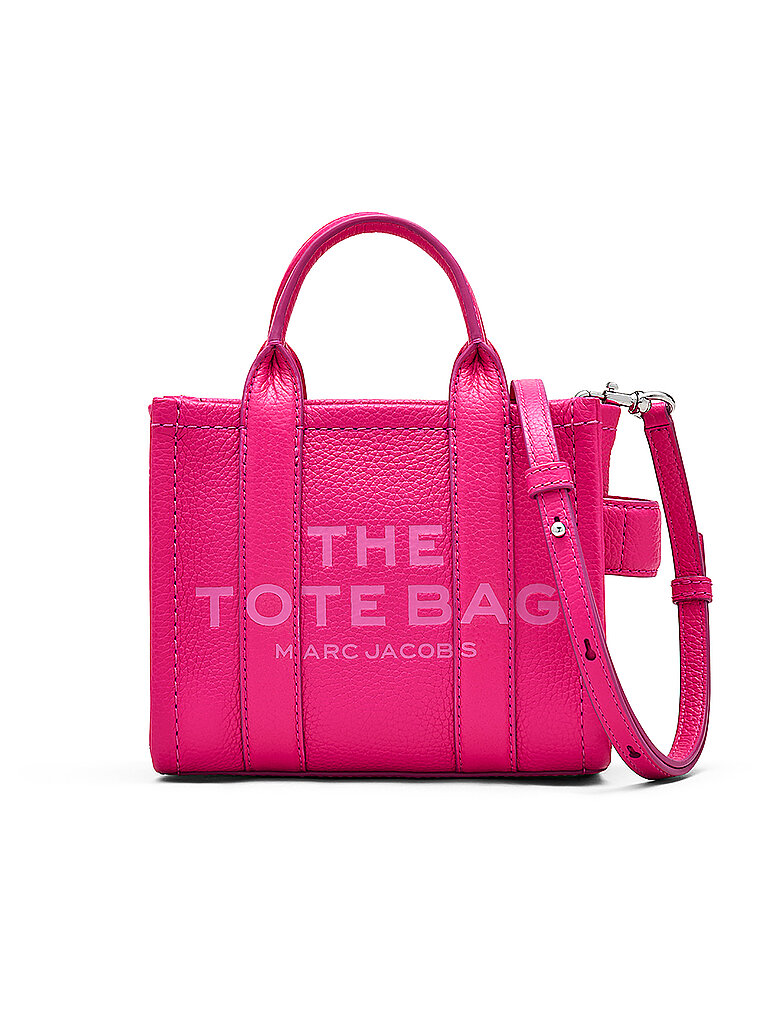 MARC JACOBS Ledertasche - Tote Bag THE MINI TOTE pink von Marc Jacobs