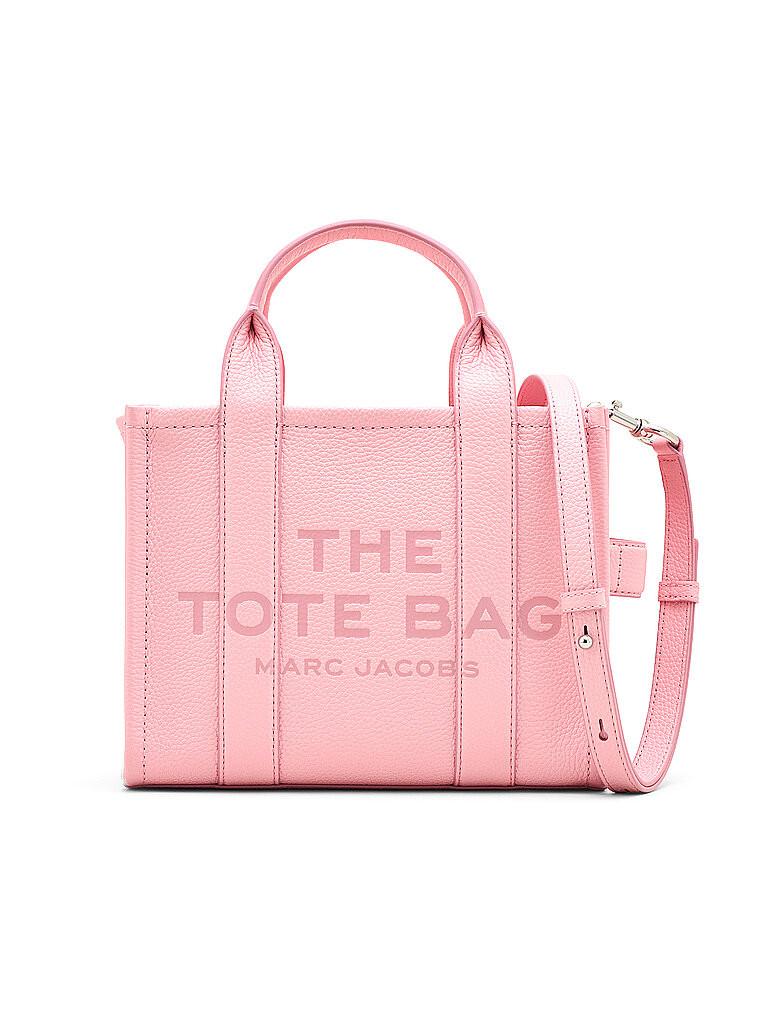 MARC JACOBS Ledertasche - Tote Bag THE SMALL TOTE LEATHER rosa von Marc Jacobs