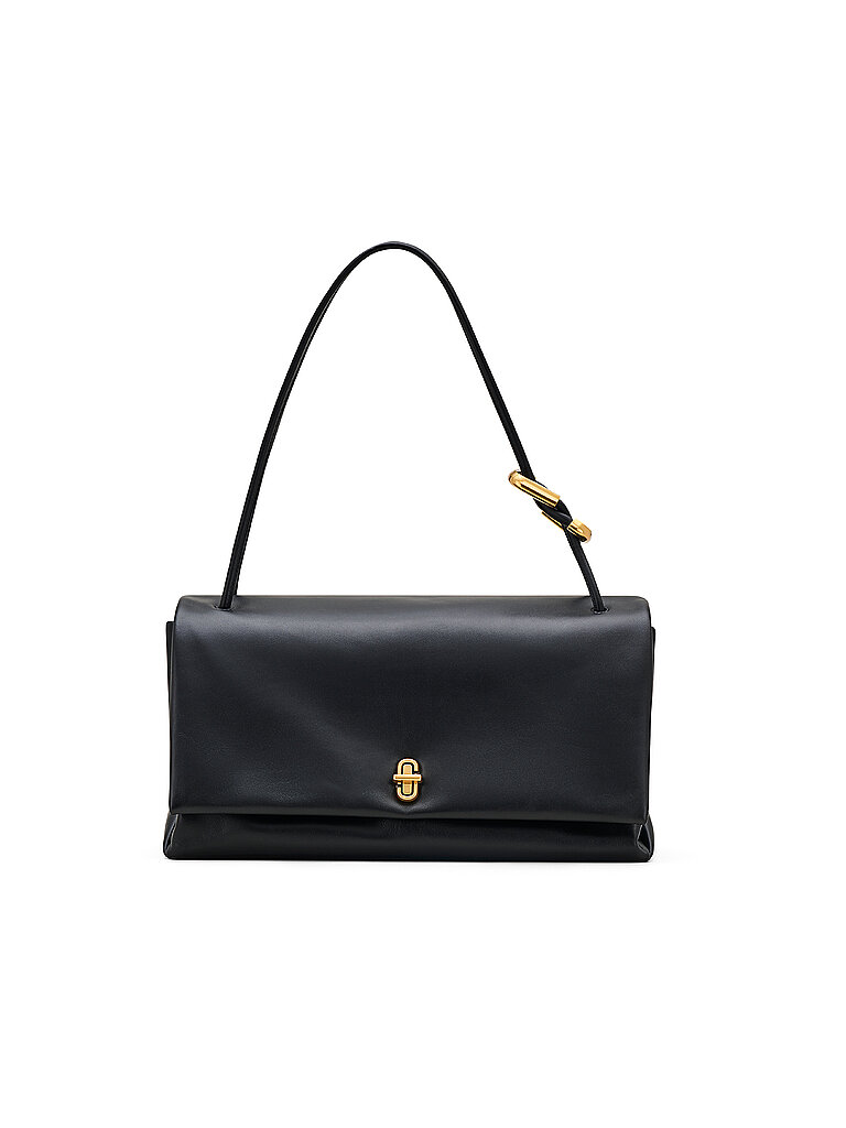 MARC JACOBS Ledertasche - Umhängetasche THE LARGE DUAL BAG schwarz von Marc Jacobs