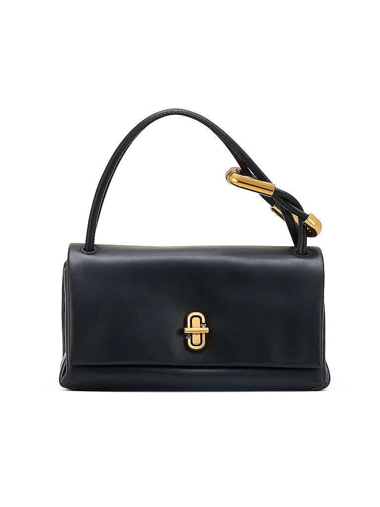 MARC JACOBS Ledertasche - Umhängetasche THE MINI DUAL BAG schwarz von Marc Jacobs