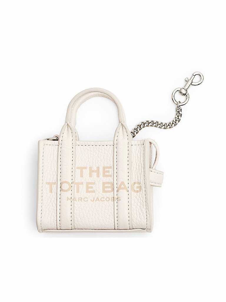 MARC JACOBS Schlüsselanhänger THE NANO TOTE weiss von Marc Jacobs