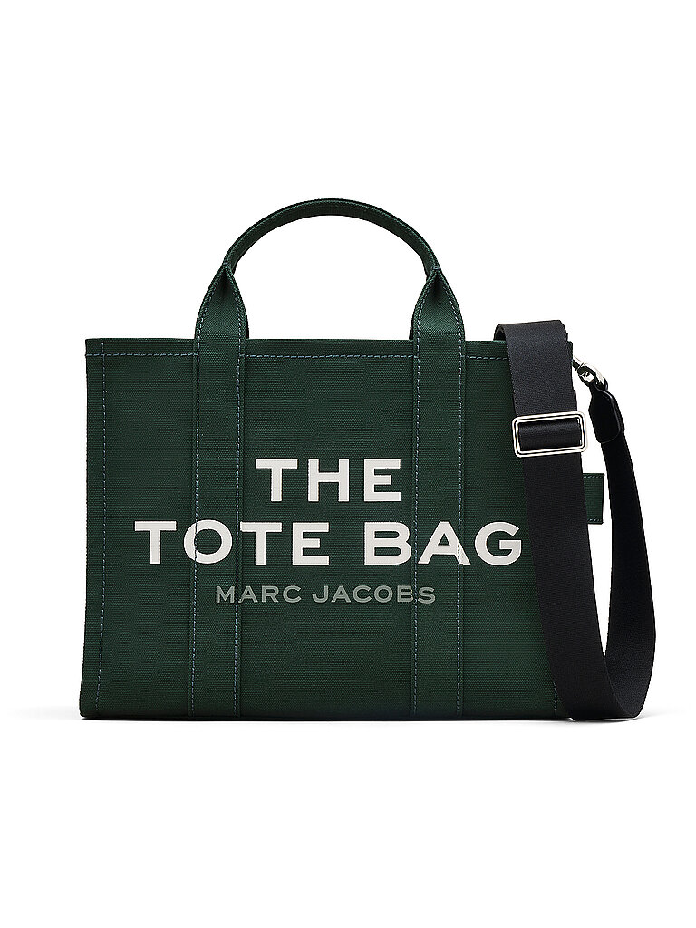 MARC JACOBS Tasche - Tote Bag THE MEDIUM TOTE CANVAS dunkelgrün von Marc Jacobs