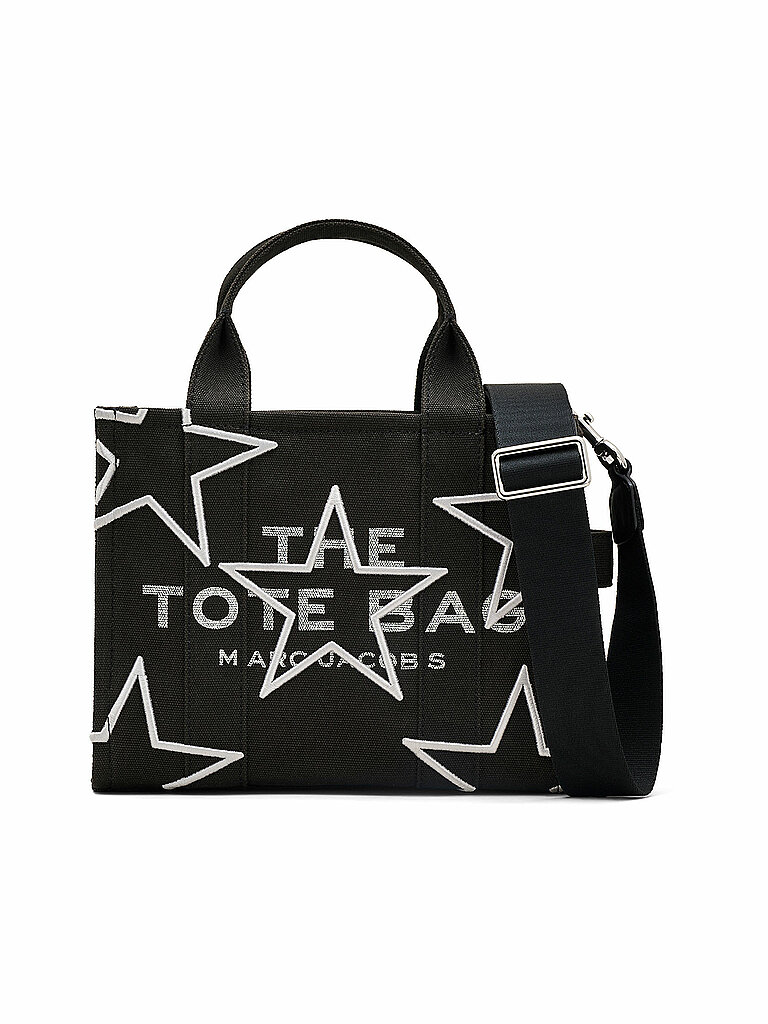 MARC JACOBS Tasche - Tote Bag THE SMALL TOTE CANVAS STARS schwarz von Marc Jacobs