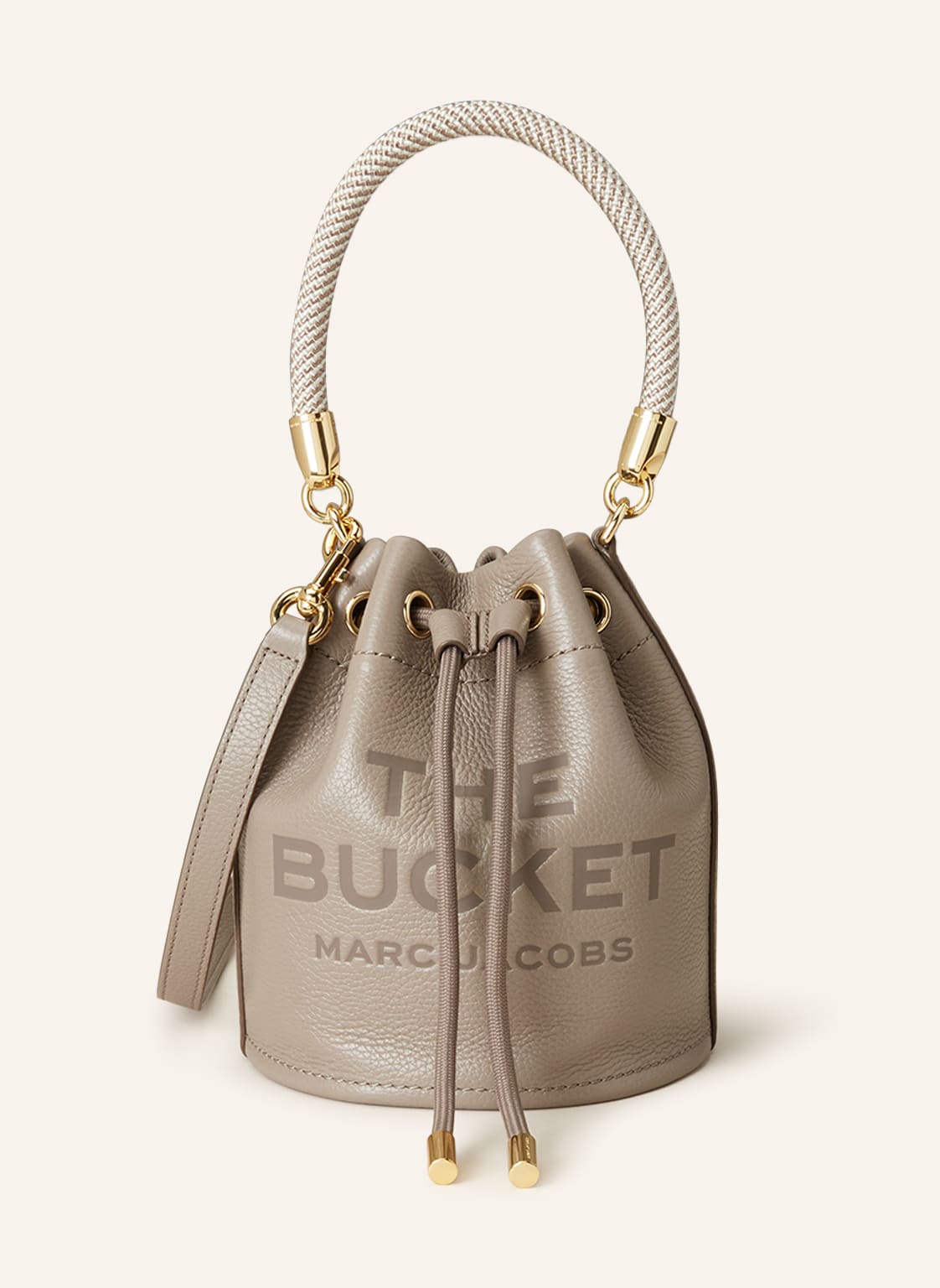 Marc Jacobs Beuteltasche The Bucket beige von Marc Jacobs