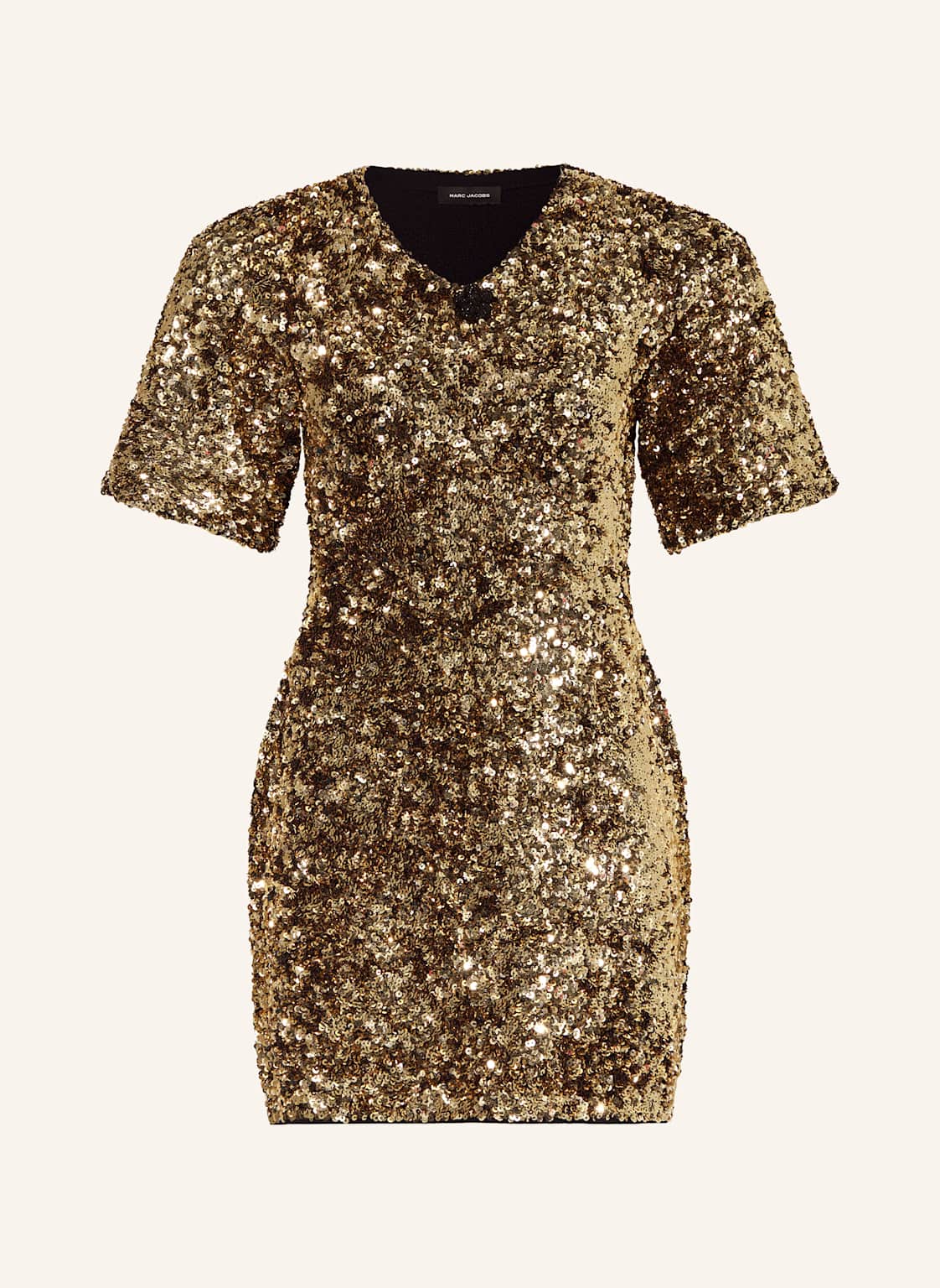 Marc Jacobs Etuikleid Mit Pailletten gold Marc Jacobs Etuikleid Mit Pailletten gold von Marc Jacobs