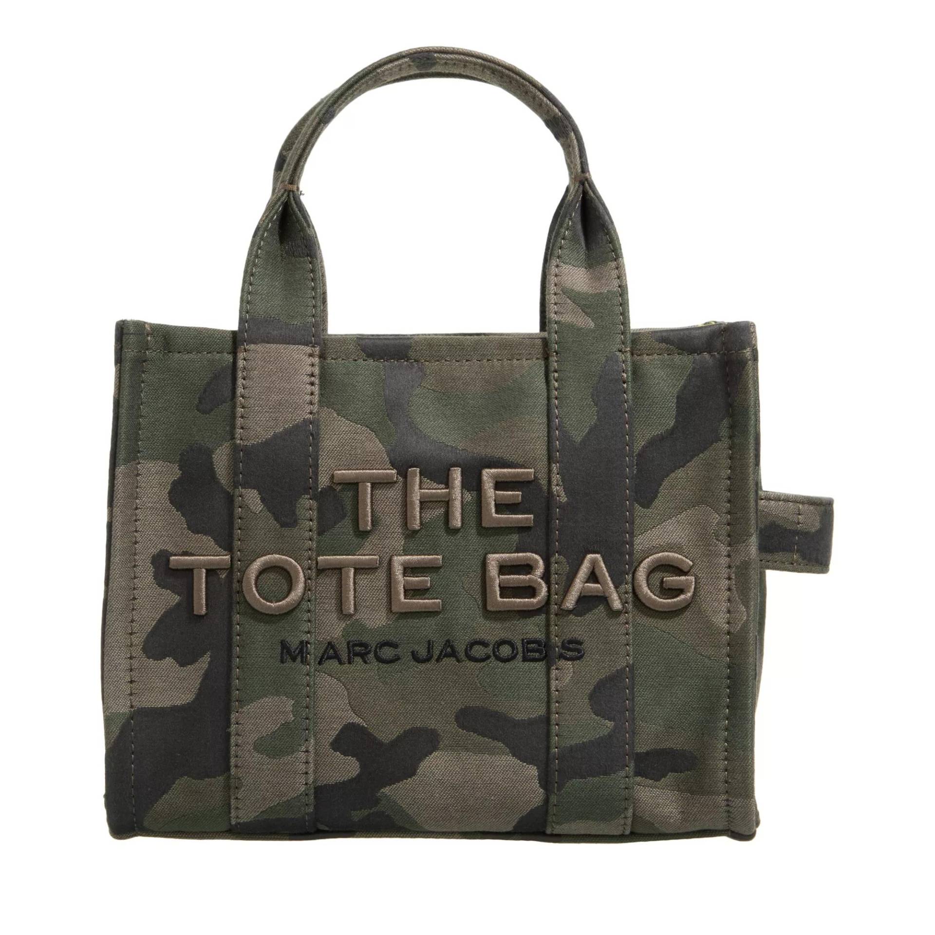 Marc Jacobs Handtasche - The Camo Jacquard Small Tote Bag - Gr. unisize - in Grün - für Damen von Marc Jacobs