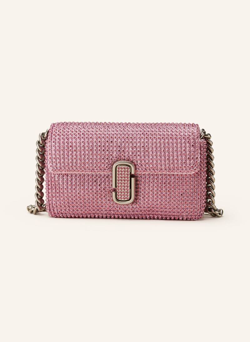 Marc Jacobs Handtasche The J Marc Mini Mit Schmucksteinen pink von Marc Jacobs