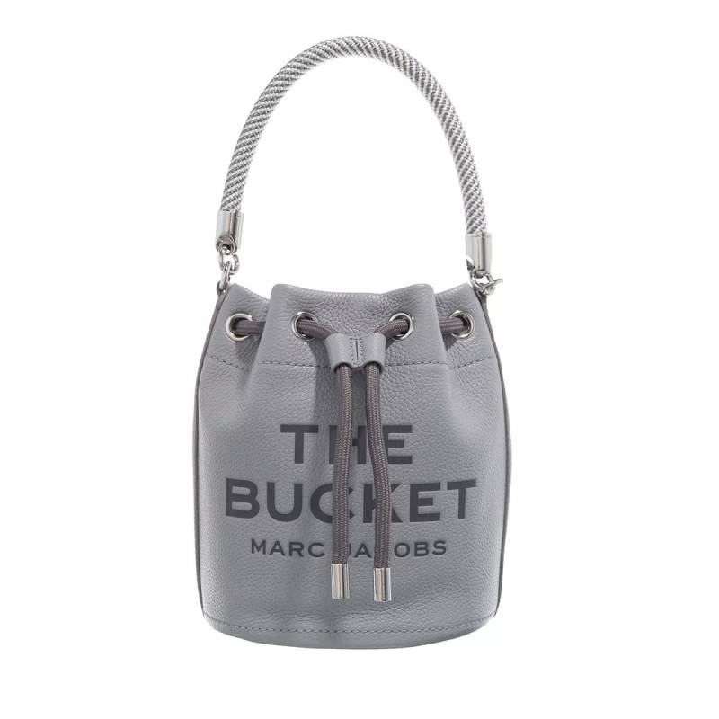 Marc Jacobs Handtasche - The Leather Bucket Bag - Gr. unisize - in Grau - für Damen von Marc Jacobs