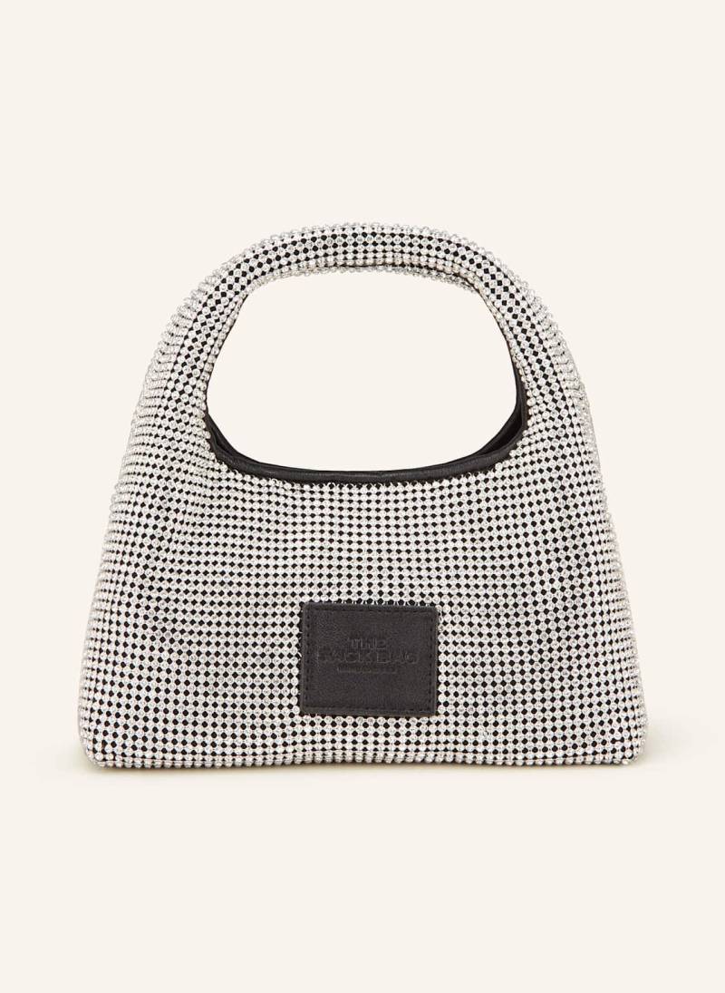 Marc Jacobs Handtasche The Mini Sack Bag silber von Marc Jacobs