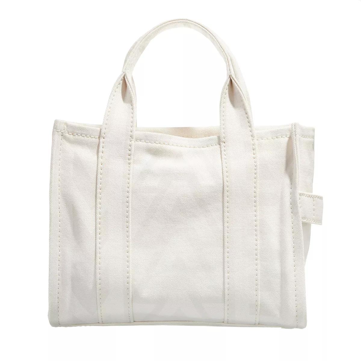 Marc Jacobs Henkeltasche - The Outline Monogram Mini Tote Bag - Gr. unisize - in Creme - für Damen von Marc Jacobs