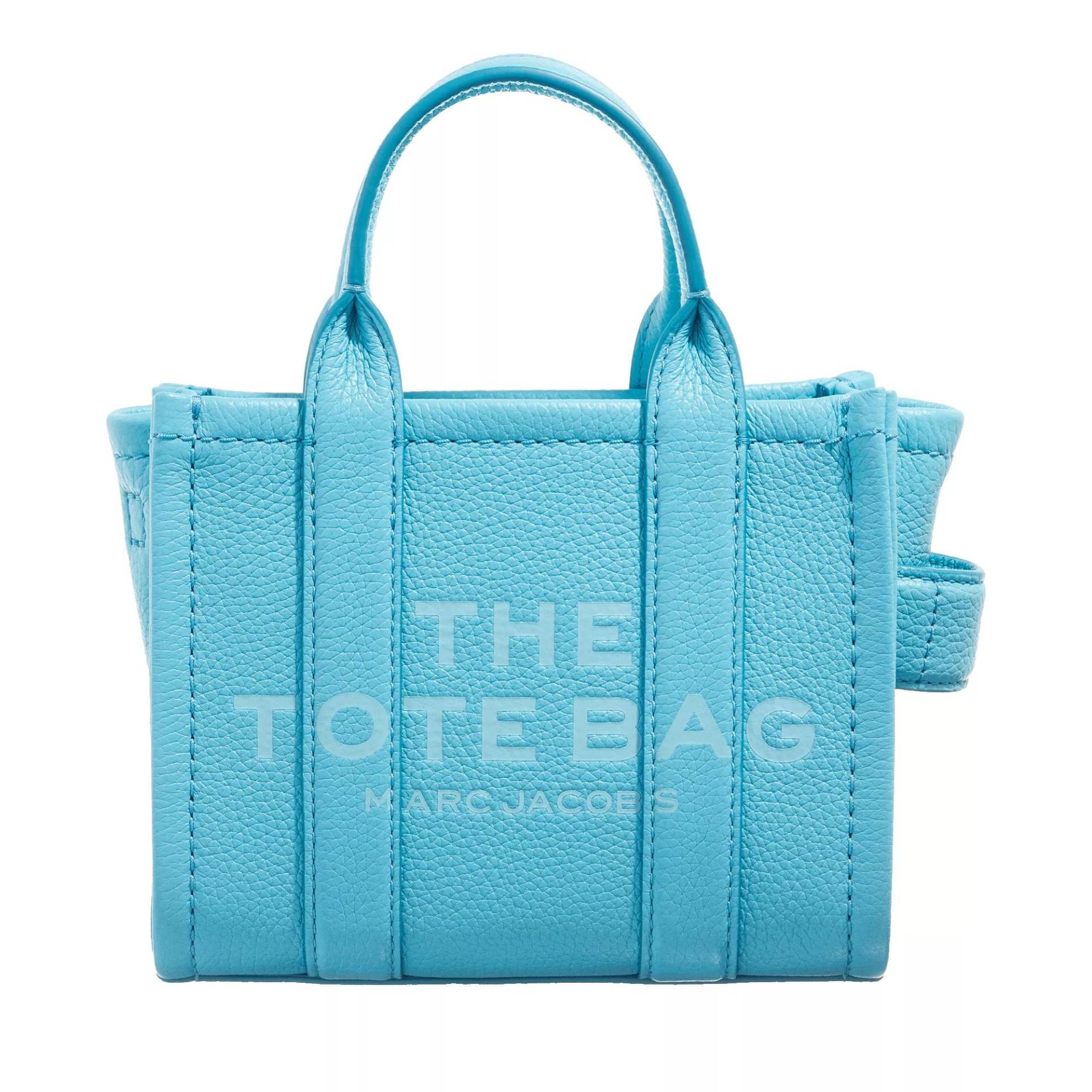 Marc Jacobs Henkeltasche - The Tote Bag Leather - Gr. unisize - in Blau - für Damen von Marc Jacobs