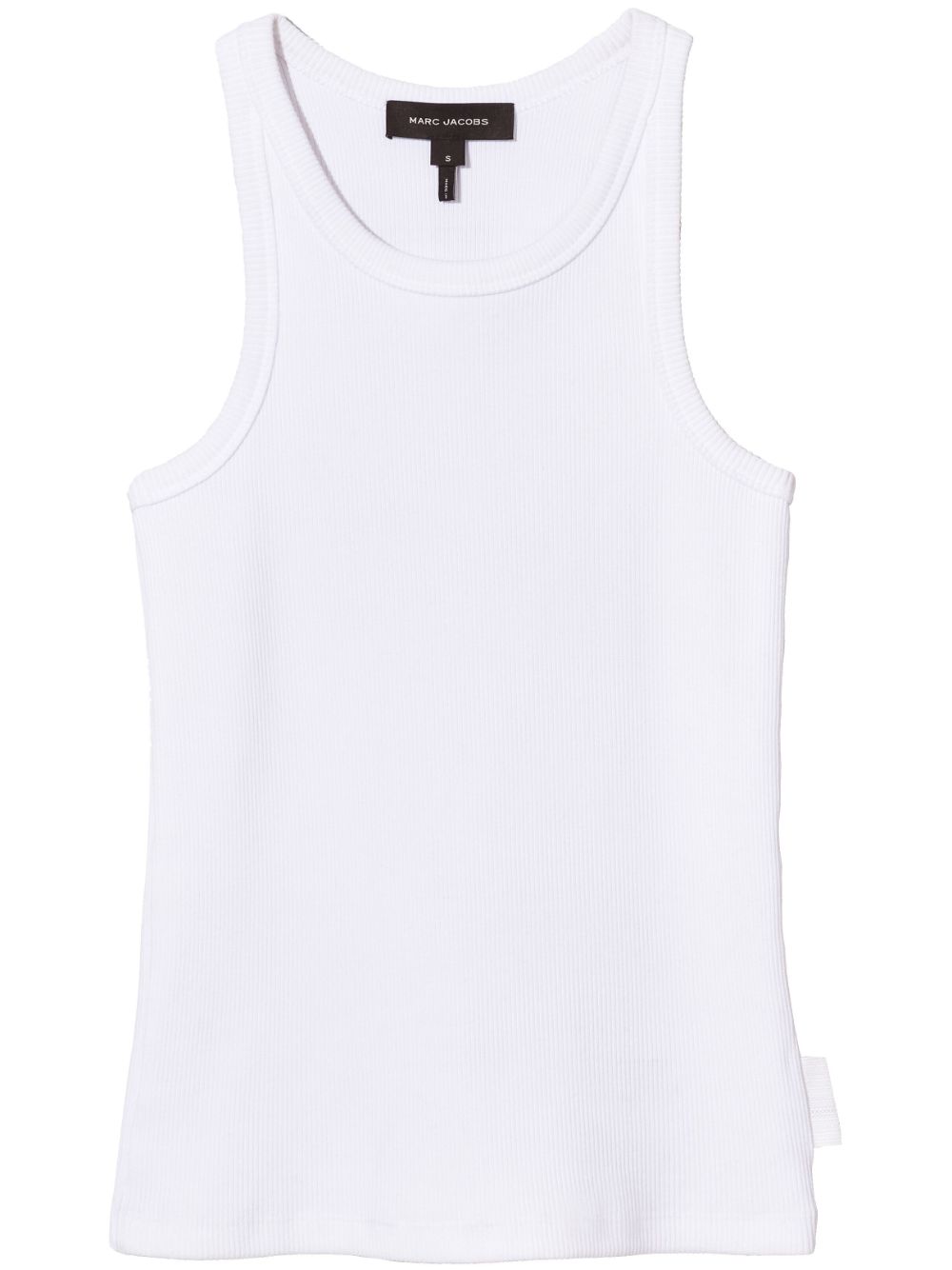 Marc Jacobs Icon ribbed tank top - White von Marc Jacobs