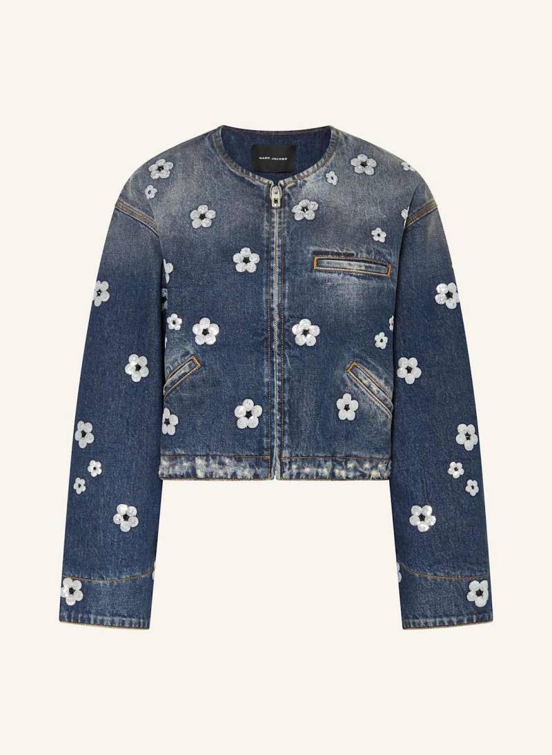 Marc Jacobs Jeansjacke Mit Pailletten blau von Marc Jacobs