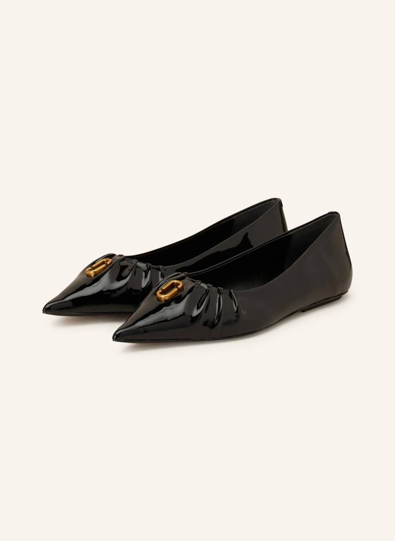 Marc Jacobs Lack-Ballerinas The Pointy Toe schwarz von Marc Jacobs