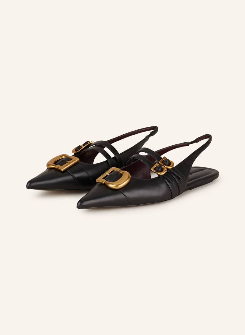 Marc Jacobs Mary-Jane-Ballerinas schwarz von Marc Jacobs