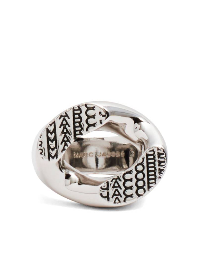 Marc Jacobs Monogram signet ring - Silver von Marc Jacobs