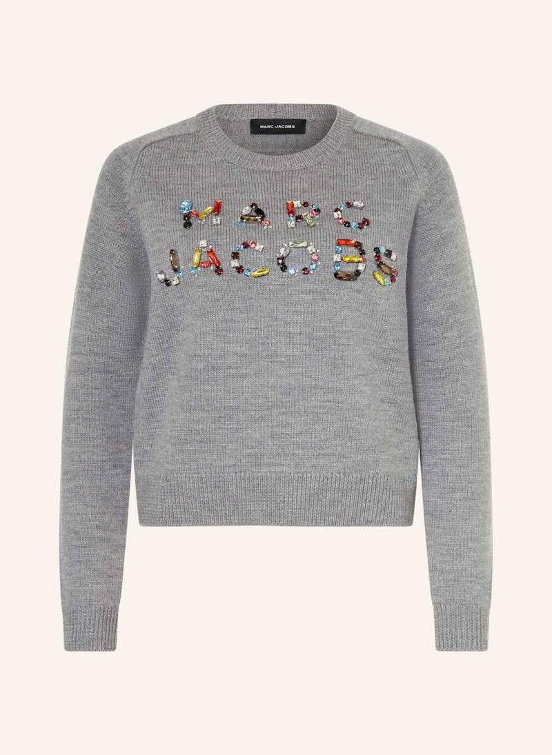 Marc Jacobs Pullover Mit Schmucksteinen grau von Marc Jacobs