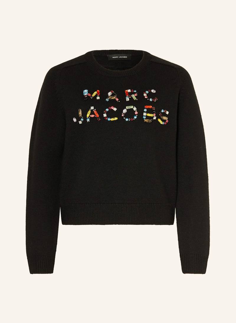 Marc Jacobs Pullover Mit Schmucksteinen schwarz von Marc Jacobs