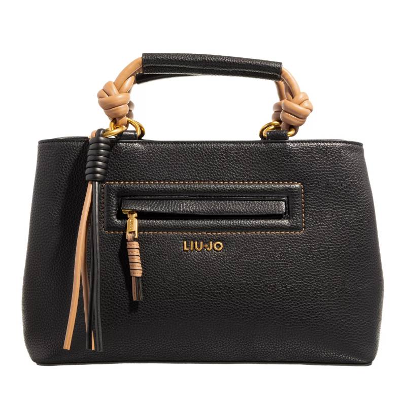 LIU JO Henkeltasche - Ecs S Satchel - Gr. unisize - in Schwarz - für Damen von LIU JO