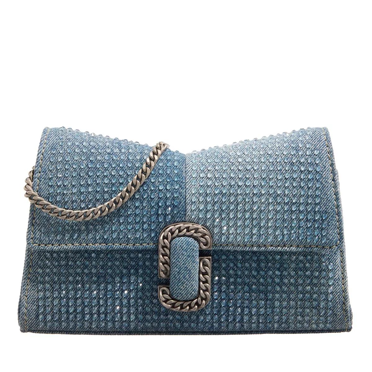 Marc Jacobs Schultertasche - The Chain Wallet - Gr. unisize - in Blau - für Damen von Marc Jacobs