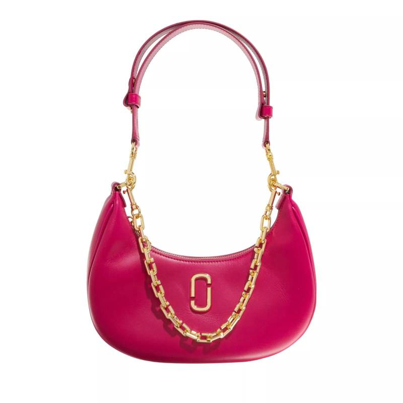 Marc Jacobs Schultertasche - The Small Curve Leather Bag - Gr. unisize - in Rosa - für Damen von Marc Jacobs