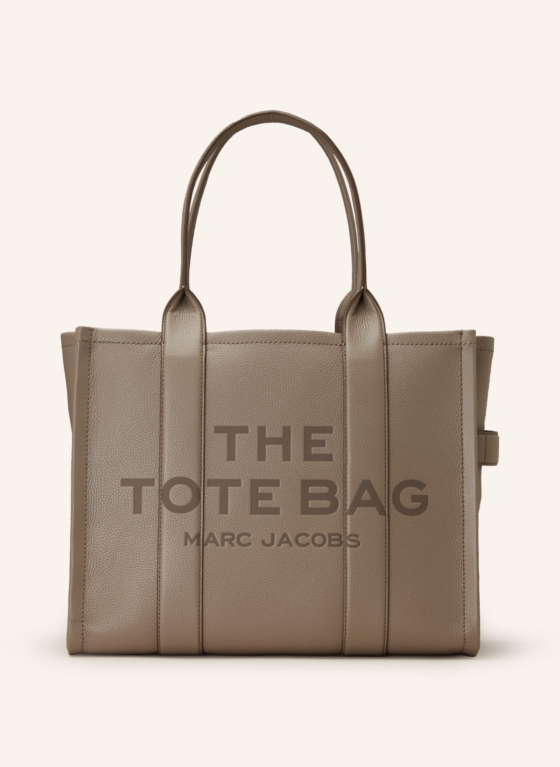 Marc Jacobs Shopper The Large Tote Bag Leather beige von Marc Jacobs