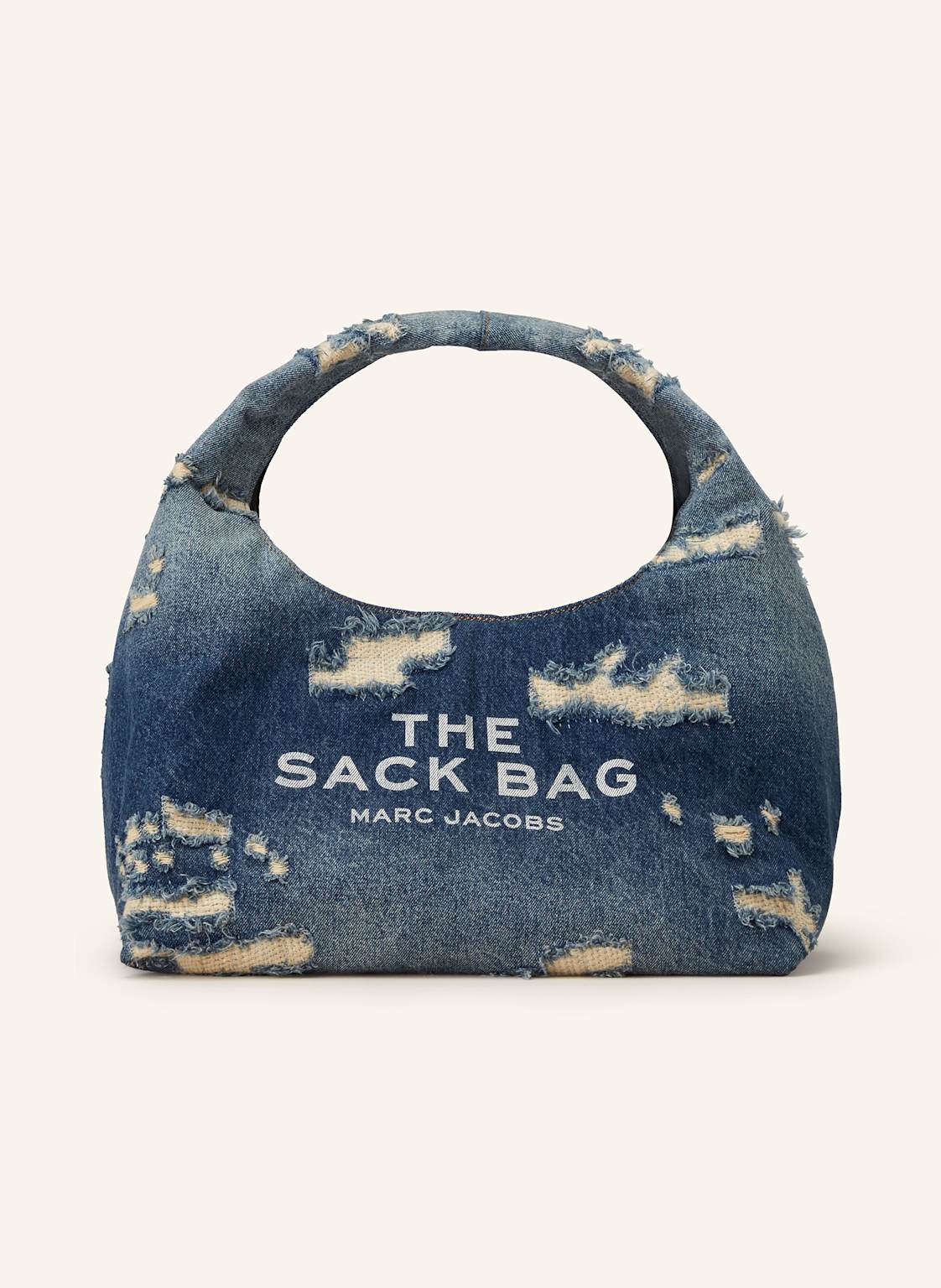 Marc Jacobs Shopper The Sack Bag Rip Denim blau von Marc Jacobs