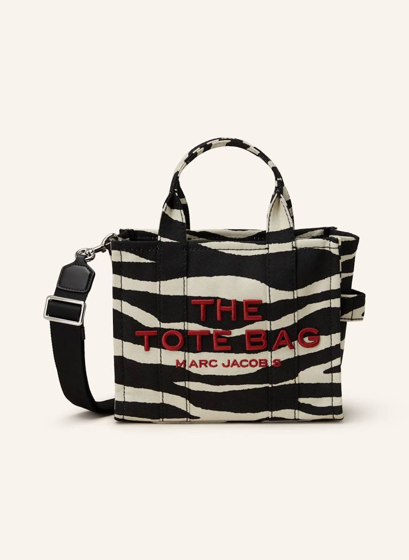 Marc Jacobs Umhängetasche The Small Tote Bag Canvas Zebra schwarz von Marc Jacobs