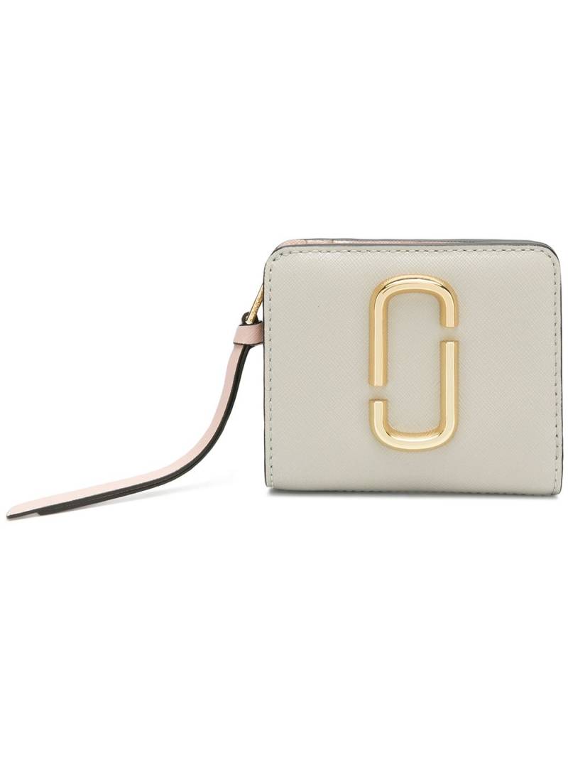 Marc Jacobs The Mini Compact wallet - Neutrals von Marc Jacobs