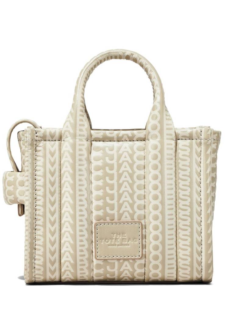 Marc Jacobs The Monogram Leather Crossbody Tote bag - Neutrals von Marc Jacobs